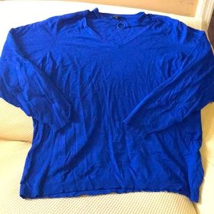 Electric blue Torrid sweater